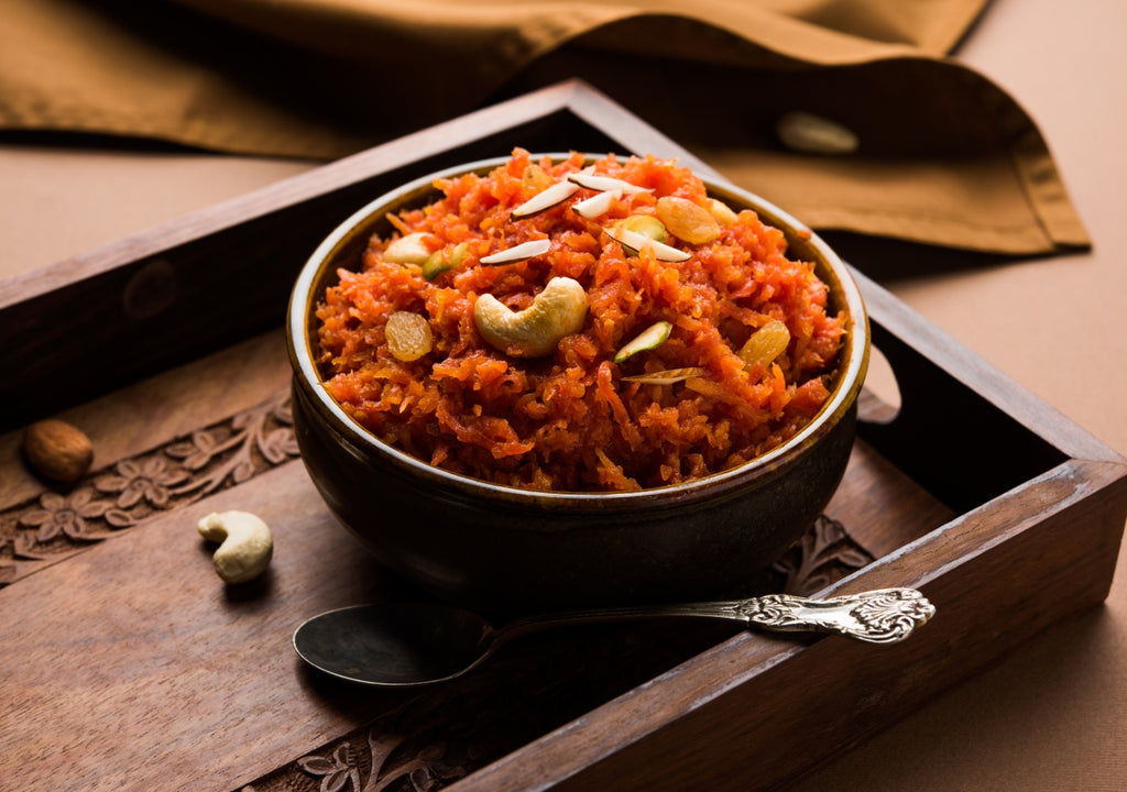 Carrot Halwa (Gajar Ka Halwa) - Our Diwali, Ayurvedic, Dessert